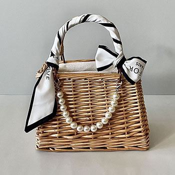 Willow Basket With Lid